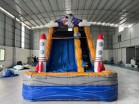 Toboggan aquatique gonflable en PVC Reddy à prix d'usine pour usage commercial extérieur et activités de location, installation facile