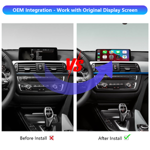 1 2 3 5 6 loạt X1 X2 X3 X4 X5 X6 tự động thiết bị điện tử Apple không dây Carplay mô-đun <span class=keywords><strong>Android</strong></span> tự động tích hợp cho BMW nâng cấp Kit - Product Image 2