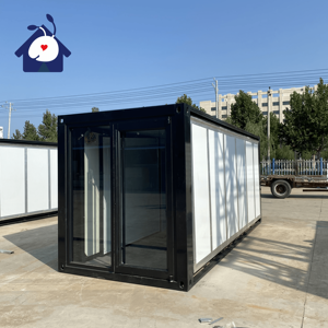 Maison mobile extensible Maison préfabriquée en conteneur extensible pour utilisation Hôtel Entrepôt École Hôpital - Product Image 1