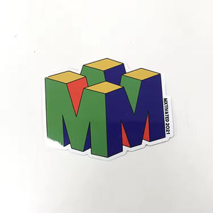 Logotipo de impresión personalizado pegatina impermeable papel troquelado pegatinas vinilo troquelado Kawaii Anime vinilo pegatinas - Product Image 5