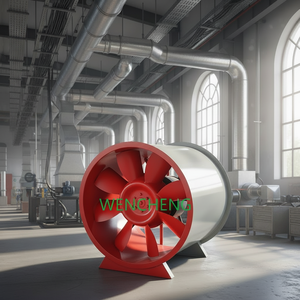 Ventilateur axial industriel à faible bruit WENCHENG, extracteur d'air pour climatisation, ventilateur portable à grande vitesse - Product Image 2