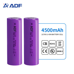 แบตเตอรี่ลิเธียม 21700 ขายส่ง 3.7v 4500mah 5000mah แบตเตอรี่ Li-ion - Product Image 1