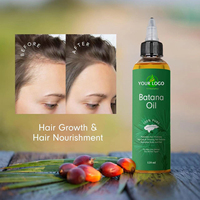 Minyak Batana Label pribadi minyak rambut organik pelembap Batana perawatan rambut esensi untuk bahan Herbal rambut kering