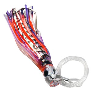 Señuelo de pulpo con falda suave de 6.5 pulgadas, cebo biomimético para pesca de arrastre en agua salada, cebo de aguas medias para pesca marina - Product Image 1
