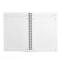Cuaderno Espiral Árabe de Arabia Saudita, Cuaderno Escolar de Doble Alambre, Cuaderno de Ejercicios Rayado para Estudiantes