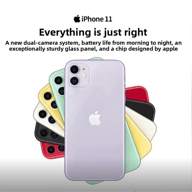 used phone Wholesale iPhone 11 US version unlocked 99% 5G 6.1-inch mobile phone, suitable for iPhone 11 128GB 64GB 5G