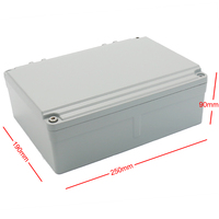 Caja de Almacenamiento Exterior Resistente al Agua con Asa, Fabricada en Aluminio, con Clasificación IP67, para Herramientas y Equipos