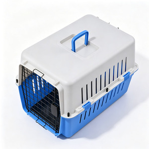 Cage de transport pour animaux de compagnie à <span class=keywords><strong>prix</strong></span> d'usine, coque en plastique durable, anti-évasion, facile à nettoyer, idéale pour les voyages en <span class=keywords><strong>avion</strong></span> - Product Image 2