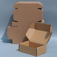 Boîtes à chapeau décoratives personnalisées en gros petit papier ondulé biodégradable diverses spécifications boîte d'expédition pour cheveux