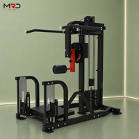 Machine à traction dorsale assise à charge par broches en acier, pour l'entraînement des épaules et du dos, équipement de fitness pour la musculation du haut du corps