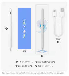 Chine Usine Directe En Gros <span class=keywords><strong>Compatible</strong></span> Active Stylet Stylo Tablette Stylo Métal Universel Stylets Numérique Active Stylet Crayon - Product Image 6