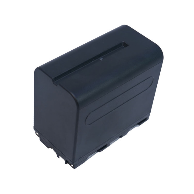 Camera Battery NP-F750 NP-F770 NP-F950 Output 7.4V 6600mAh DC Input Battery Pack