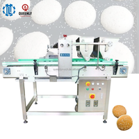 Machine à étaler le sésame et les flocons d'avoine de qualité alimentaire avec moteur pour la préparation automatique des crêpes, des garnitures et des burgers