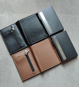 Portefeuille en cuir et aluminium anti-RFID style professionnel avec fermeture magnétique et porte-cartes en PU pour un rangement sécurisé des cartes de crédit - Product Image 6