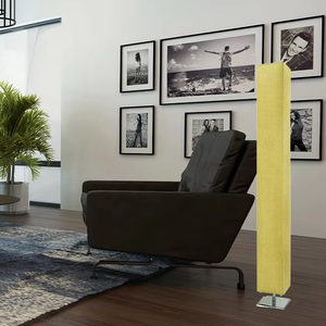 Abat-jour <span class=keywords><strong>en</strong></span> <span class=keywords><strong>papier</strong></span> Led Coin Arc Smart Artistique Salle À Manger De Luxe Figure Tissu Alimenté Lampadaire Accessoires D'éclairage - Product Image 2