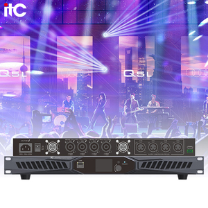 <span class=keywords><strong>Amplificador</strong></span> de Potencia Digital Profesional de 1200W, DSP Pro Audio, Carcasa Metálica, Salida de 4 Canales, <span class=keywords><strong>Bajo</strong></span> THD 0.05%, 1 Año de Garantía, Durable - Product Image 4