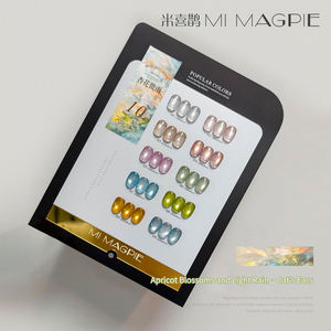 Esmalte de Uñas en Gel Efecto Ojo de Gato, Esmaltes de Gel para Uñas, Base y Top Coat AILANUO, Regalo de Navidad 2026, Año Nuevo, 15ml, Sin TPO ni Hema, con Brillo - Product Image 6