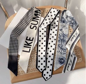 Elastico per Capelli Stile Coreano con Nastro Intrecciato in Raso Multicolore con Frutta Elegante Stile Francese con Farfalla Accessorio Trendy e Dolce - Product Image 6