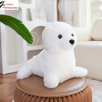 Peluche souple Loutre marine endormie dans un aquarium, cadeau souvenir pour fille, rembourrage en coton PP, pour lit d'enfant