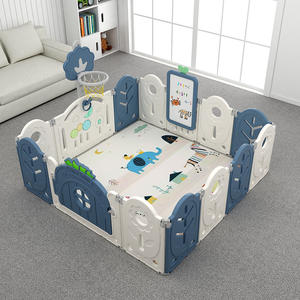 Playpen Bayi Plastik MIGO BEAR Ukuran Besar, Lipat, Mewah, untuk Dalam Ruangan, Pagar Pengaman Bayi Dewasa, Playpen Anak - Product Image 6