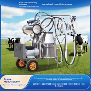 Machine à traire à double piston, spécifications multiples, personnalisable, pour le traillage des vaches et des moutons, équipement d'élevage - Product Image 3