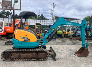 รถขุดมือสอง Kubota U30 ของแท้จากโรงงาน ขนาด 3 ตัน พร้อมอุปกรณ์เสริม Thumb Attachment และ Breaker ได้รับการรับรองมาตรฐาน CE - Product Image 4