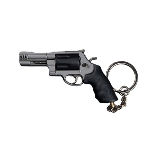 High Quality Drop Shipping 7.5cm Mini Toy Gun Model Colt Python Zinc Alloy Metal Hot Sale Model Keychains Detachable Model Gun