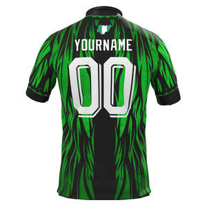 Custom 2024 High-Quality Print logo Name Number Design Nigeria National Club Football Jersey Soccer Wear - Product Image 3