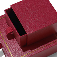Boîte à bijoux en papier kraft de conception nouvelle, emballage cadeau personnalisé pour boucles d'oreilles, bagues, colliers, bracelets et accessoires, vente en gros