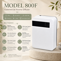 Diffuseur d'arômes électrique intelligent Koeazy avec application, grande capacité de 170 ml, contrôle pour la maison, la chambre d'hôtel, le bureau