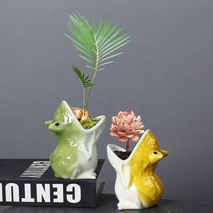M creatividad Boca Grande <span class=keywords><strong>Rana</strong></span> <span class=keywords><strong>maceta</strong></span> Animal <span class=keywords><strong>maceta</strong></span> hogar jardinería decoración suculenta <span class=keywords><strong>maceta</strong></span> dibujos animados <span class=keywords><strong>rana</strong></span> en forma <span class=keywords><strong>de</strong></span> <span class=keywords><strong>maceta</strong></span> - Product Image 1