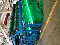 Machine à fileter les filets de pêche automatique Longlongsheng, 14 jauges, en nylon, sans nœuds, capacité 500 kg/24h, 380V, 7,5 kW, 1200MD, garantie 1 an