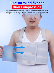 <span class=keywords><strong>Ceinture</strong></span> de protection réglable et respirante pour la fixation des côtes, idéale pour la récupération post-chirurgicale et la rééducation médicale - Product Image 3
