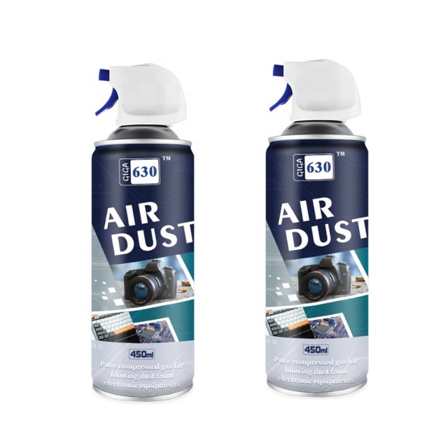 Precision Electronics Cleaning Agent Air Duster Cleaning Spray Dust Cleaner Compressed Air for Camera Memory Card Cleaning