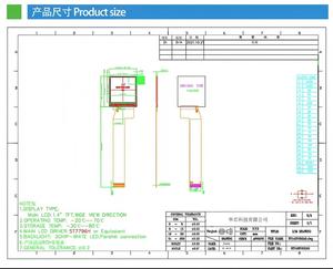 หน้าจอ IPS TFT ขนาด 1.4 นิ้ว ความละเอียด 320(RGB)x320 และ 350nits อินเทอร์เฟซ MCU 8 บิต ชิป ST7796S ไฟ LED 2 ดวง จอแสดงผลดิจิตอลอัจฉริยะแบบมองเห็นได้ทุกมุม - Product Image 5