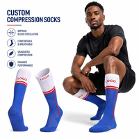 Chaussettes de compression fines professionnelles pour jeunes, pour le cyclisme en plein air, l'alpinisme, le marathon, la course à pied, en nylon et élasthanne, chaussettes de sport
