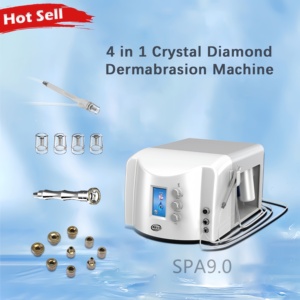 2024 professionnel <span class=keywords><strong>2</strong></span> en 1 peau diamant Dermabrasion petite Machine à bulles diamant Peel Microdermabrasion diamant Peeling Machine - Product Image 4