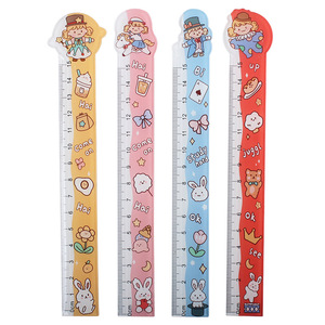 Promotional custom color 150mm ruler students kids school acrylic plastic rulers