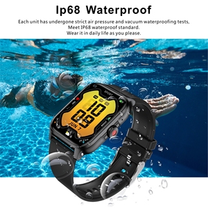 Thời Trang Mới Smartwatch Vqx15 IP68 Không Thấm Nước Kỹ Thuật Số Thông Minh Đồng Hồ Cho Nam Giới Và Phụ Nữ Theo Dõi Sức Khỏe Tập Thể Dục Theo Dõi Đồng Hồ - Product Image 5