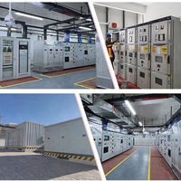 Armoire de distribution d'énergie complète de type extractible MNS, armoire de commutation d'énergie haute/basse tension GGD, contrôle de fréquence variable
