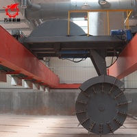 Wanfeng Mini Retourneur de Compost 45KW Haute Efficacité pour Boues d'Égout, Fumier de Volaille et Engrais Composés - Tambour de Compostage Industriel