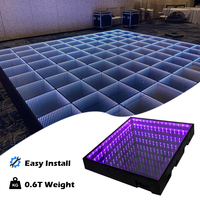 Télécommande de piste de danse LED Interactive numérique programmable pour fête de mariage