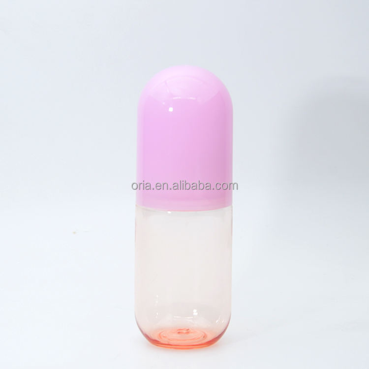 Botella de Plástico Rosa con Pulverizador