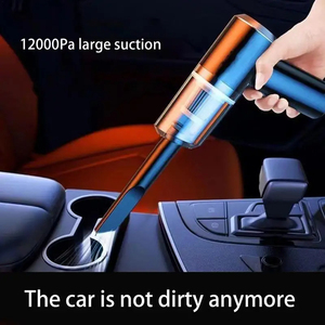 Aspiradora de Mano con Motor sin Escobillas, Recargable por USB, Ligera y Portátil, Limpiador de Alfombras para Auto, Hogar y Garaje, Uso en Seco - Product Image 2