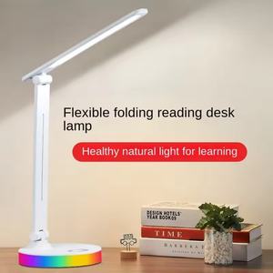 Lampe de table LED moderne simple avec capteur pour salon, bureau, chevet, lecture, USB - Product Image 4