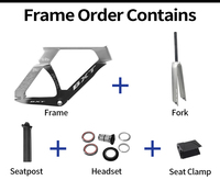 Rangka Sepeda Balap Serat Karbon Baru BXT TRC-695 2026 Fixed Gear