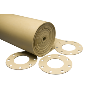 Lámina de Caucho Natural NR, Rojo Balístico, Goma Pura, Dureza Shore 35-45 - Product Image 1