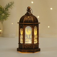 Nouvelle Lanterne de l'Aïd Ramadan 2025, Décoration de Table EID Mubarak, Lumière de Table Ramadan Kareem, Décoration Musulmane