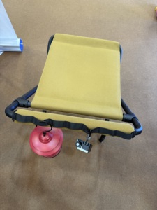 Tabouret pliant à deux hauteurs interchangeables, nouveau design, vente en gros d'usine, chaise <span class=keywords><strong>de</strong></span> jardin, mobilier d'extérieur, métal, fer - Product Image 4