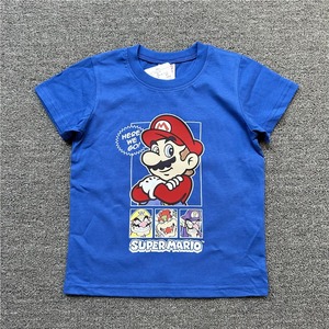   Camiseta para Niños, 6 Diseños, Estampado de <span class=keywords><strong>Mario</strong></span>, <span class=keywords><strong>Luigi</strong></span> y <span class=keywords><strong>Yoshi</strong></span>, Manga Corta, Cuello Redondo, Algodón, para Niños - Product Image 3